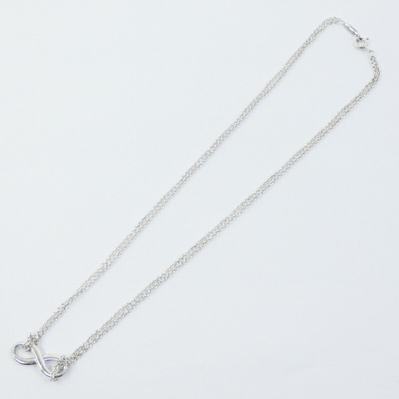 Tiffany & Co. Infinity Necklace Silver - Picture 6 of 10